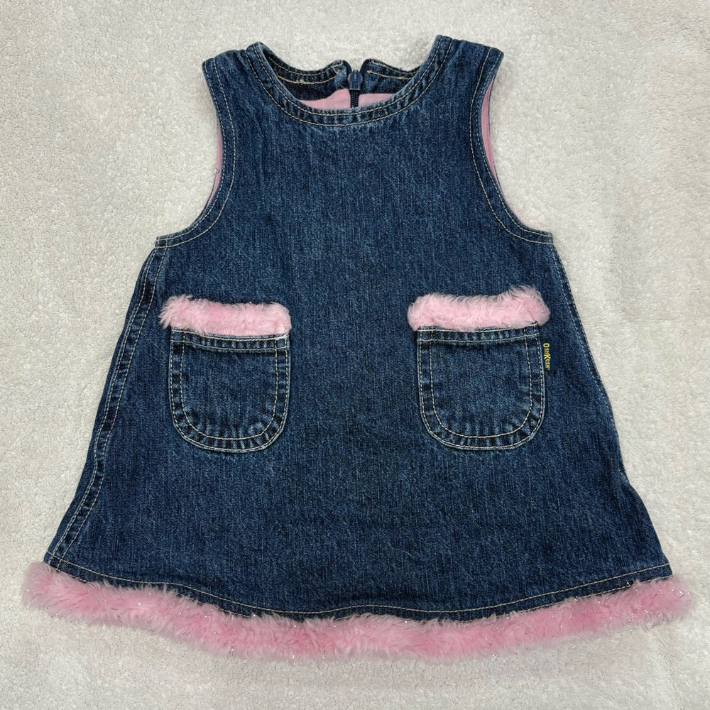 Y2K Oshkosh begosh denim dress